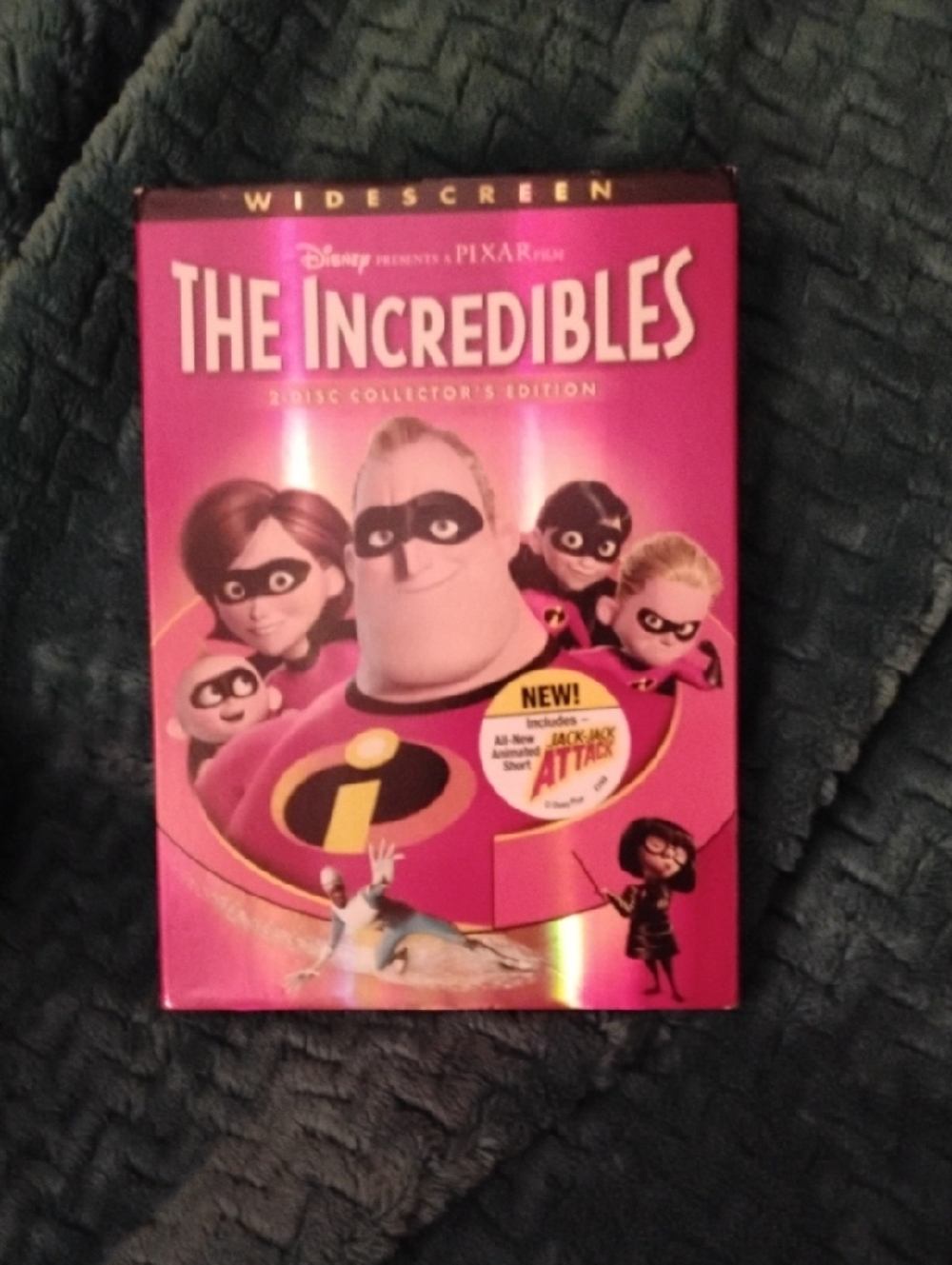 Disney The Incredibles 2-Disc Collector's Edition - Pink Cover